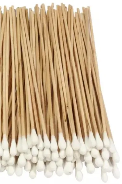 [AP4000] APLICADOR DE MADERA CON ALGODON NO ESTERIL c/100 Marca DM