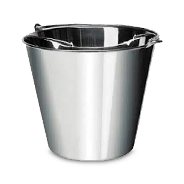 Cubeta 12 litros acero inoxidable Marca AFA mobiliario