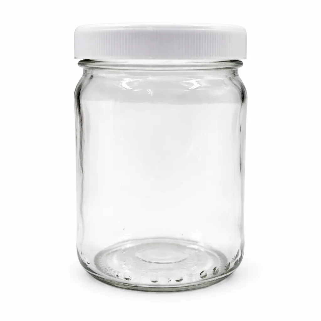 [FR2050-D22FT0250] FRASCO TARRO BLANCO TAPA PLASTICO Marca VARIOS  250 Ml