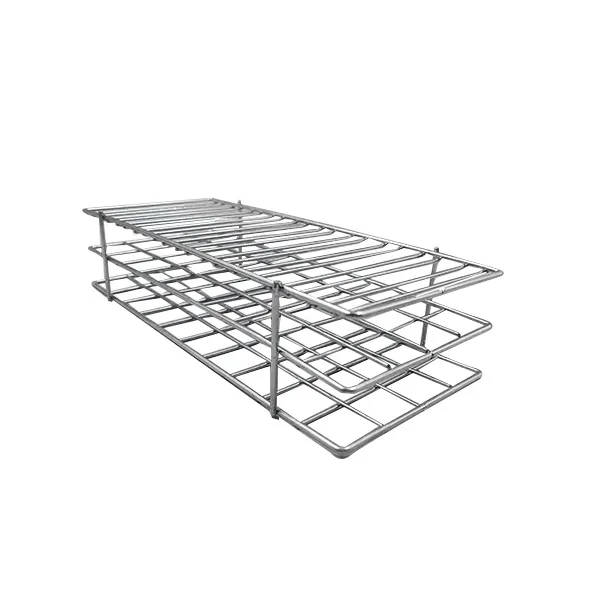 [GR0650-GG110] GRADILLA DE ALAMBRE GALVANIZADO PARA 40 TUBOS Marca LABESSA