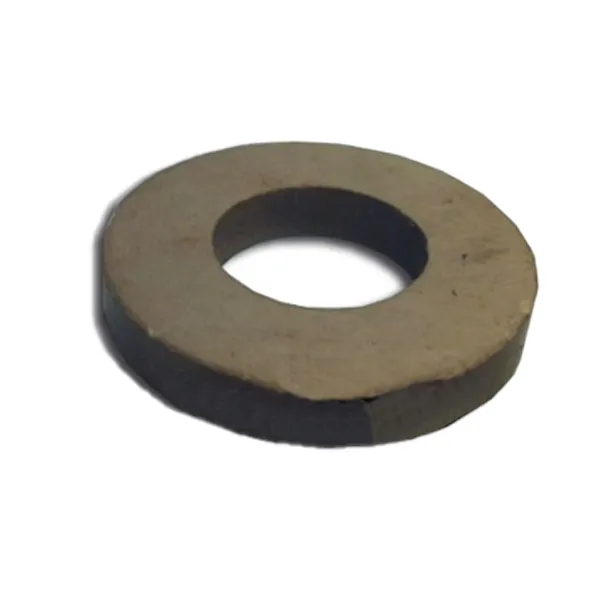 Iman redondo con perforacion 4.0x2.0x.6 cm(ferrita) 1500 gauss Marca LEEX