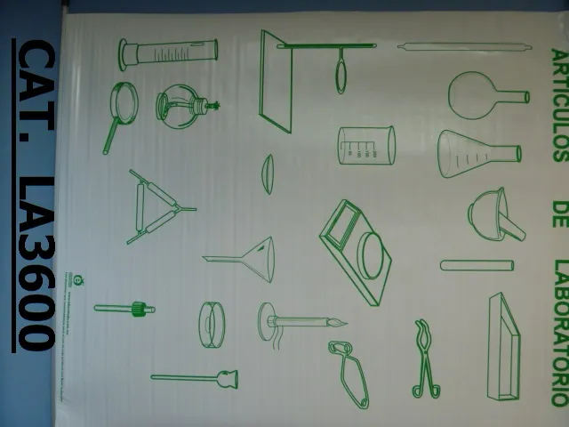 [LA3600] LAMINA PLUMO AGUA MATERIAL DE LABORATORIO CON BASTON Marca LABESSA