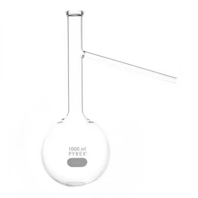 [MA6550-4620] MATRAZ DE DESTILACION Marca PYREX  1000 Ml