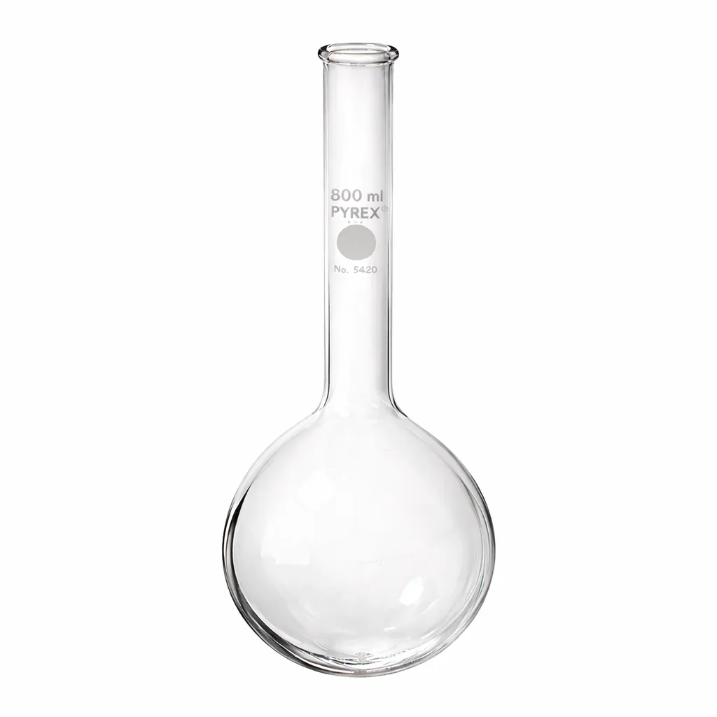 [MA7048-5420] MATRAZ KJELDAHL Marca PYREX  800 Ml