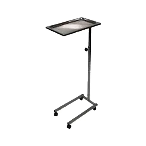 [ME3500] Mesa de mayo cromada con charola de acero inoxidable Marca AFA mobiliario