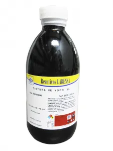 TINTURA DE YODO 5% Marca LABESSA  500 Ml