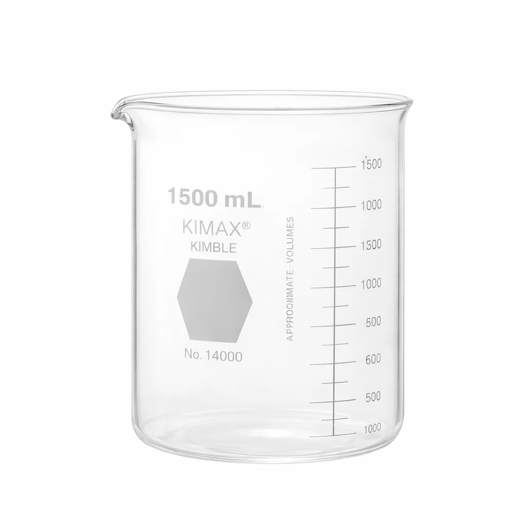 VASO DE PRECIPITADO Marca KIMAX  1500 Ml