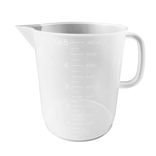 VASO DE PRECIPITADO CON ASA POLIPROPILENO Marca POLYLAB  5000 Ml