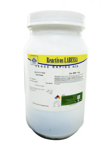[VE2005] VERDE RAPIDO I.C.42053 COLORANTE Marca LABESSA  1 Gr