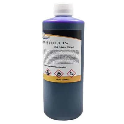 [VI1522] VIOLETA DE METILO ALCOHOL.1% Marca LABESSA  500 Ml