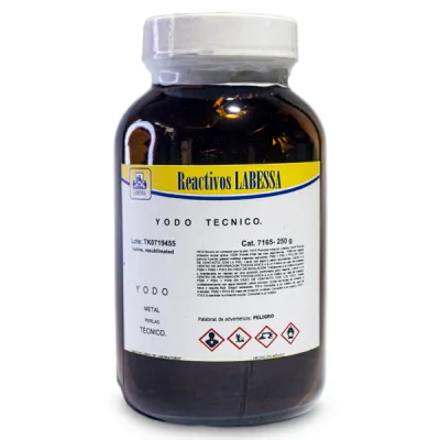 [YO0510] Yodo (metal) tecnico Marca LABESSA 250 Gr