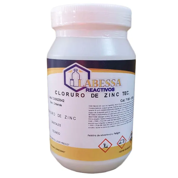 [ZI0805] ZINC CLORURO TEC. Marca LABESSA  25 Gr