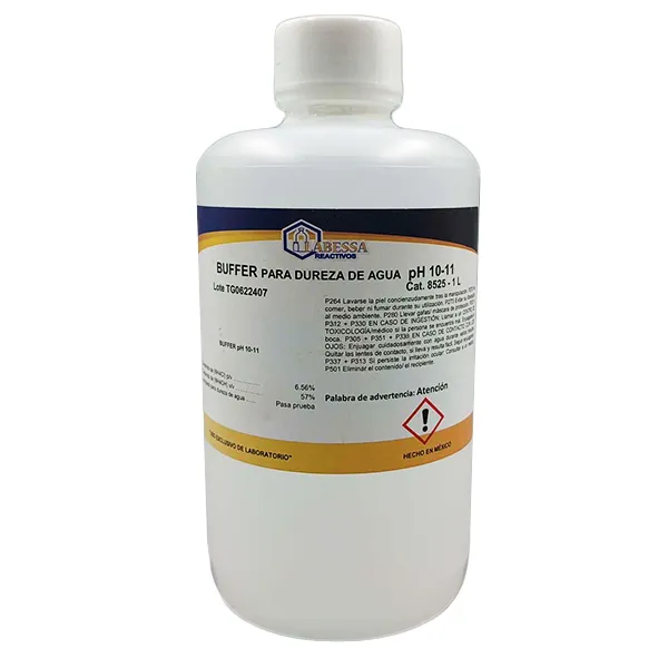 [BU0670D] BUFFER P/DUREZA DE AGUA PH 10-11 Marca LABESSA