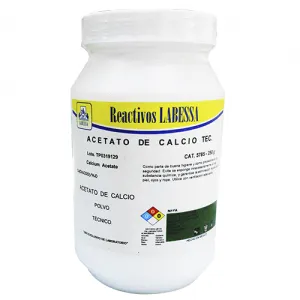 [CA2445] CALCIO ACETATO 2.5 K POLVO TEC. Marca LABESSA