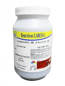 [CA2560] CALCIO CARBURO 1 K TEC. TROZOS Marca LABESSA