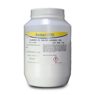 [CA2590] CALCIO CLORURO 1 K ANH. TEC. Marca LABESSA