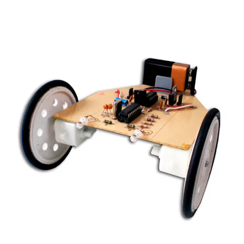 [RO0185] CARRITO CON CONTROL REMOTO REQUIERE SOLDADURA Marca LEEX