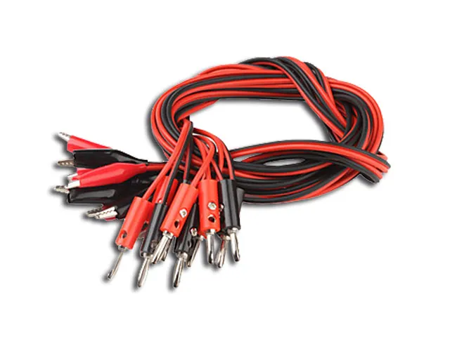 [CO2300] CONEXION CAIMAN-BANANA 30CM (JUEGO DE 10) Marca LABESSA