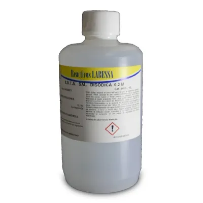 [ED0146D] EDTA DISODICA 0.001 MOLAR A 0.2 MOLAR Marca LABESSA