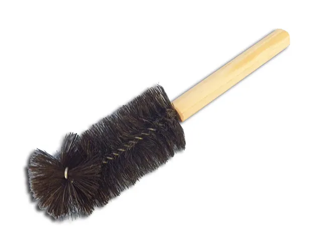 [ES1250-M40EC17] ESCOBILLON PARA VASO CON MANGO DE MADERA 25X10X5CM Marca LABESSA