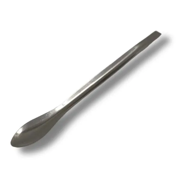 [ES5568] ESPATULA CUCHARA ACANALADA 10.5CM LONGITUD Marca LEEX