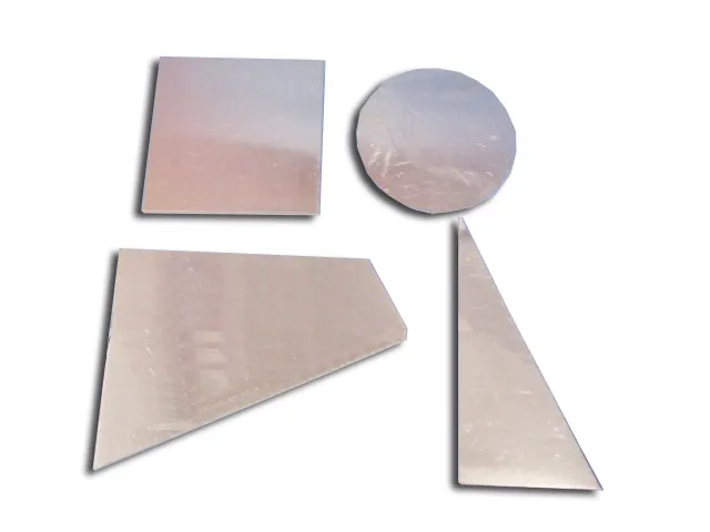 FIGURAS GEOMETRICAS PARA DETERMINACION DE CENTRO DE GRAVEDAD (JUEGO 4) Marca LABESSA