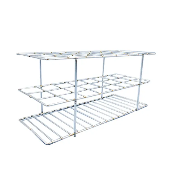 [GR0645] GRADILLA DE ALAMBRE GALVANIZADO PARA 24 TUBOS DE HASTA DIAM. Marca LABESSA