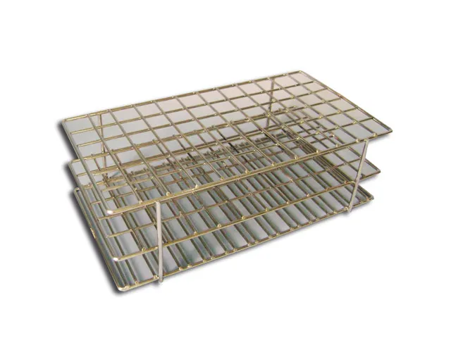 [GR0660] GRADILLA DE ALAMBRE GALVANIZADO PARA 72 TUBOS Marca LABESSA