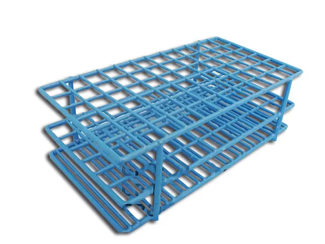 [GR0870] GRADILLA DE ALAMBRE RECUBIERTA PARA 90 TUBOS Marca LABESSA