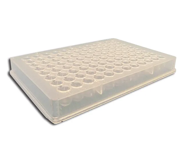 [GR1380] GRADILLA P.E. PARA 96 MICROTUBOS FONDO CONICO Marca KIMA