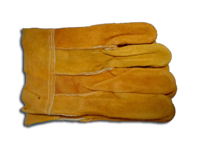 [GU0500] GUANTE DE CARNAZA (par) Marca VARIOS