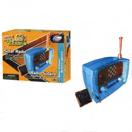 KIT RADIO SOLAR Marca SCIENCE TIME