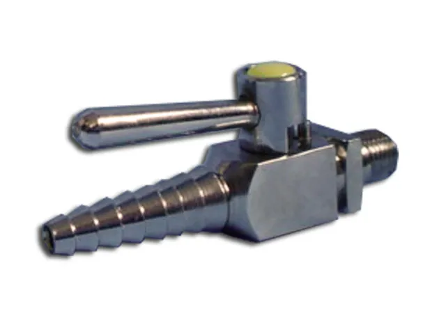 [LL1500-GL850] LLAVE PARA GAS 1/4 PUNTO AMARILLO Marca LABESSA