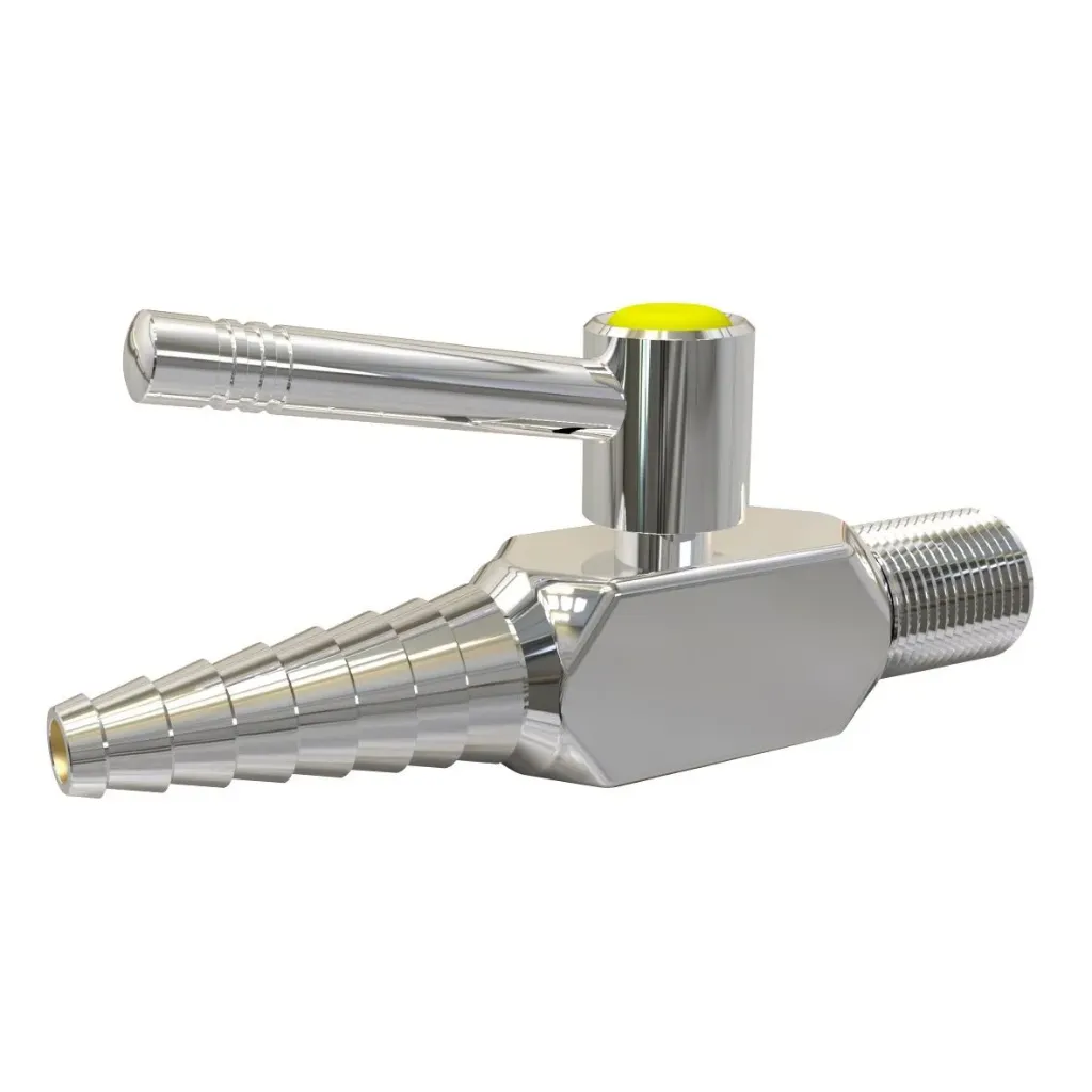 [LL1600-GL850] LLAVE PARA GAS 3/8 PUNTO AMARILLO TIPO CAPFCE Marca LABESSA