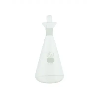 [MA6578-5400] MATRAZ DETERMINACION DE YODO TAPON DE VIDRIOMarca PYREX