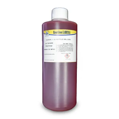 [ME4210] Metilo naranja solucion acuosa 0.05% Marca LABESSA