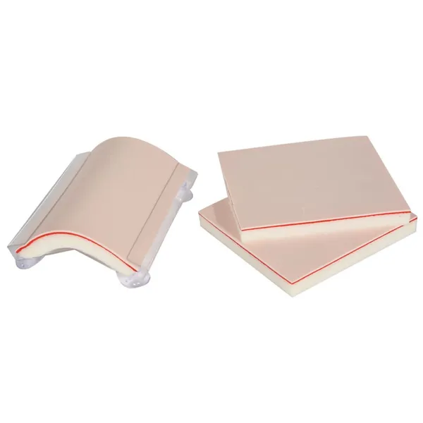 Modelo para sutura de piel con soporte Marca LEEX