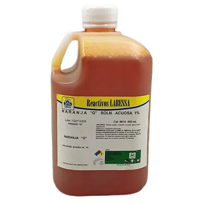 [NA0262] NARANJA "G" 1% SOL.ACUOSA Marca LABESSA