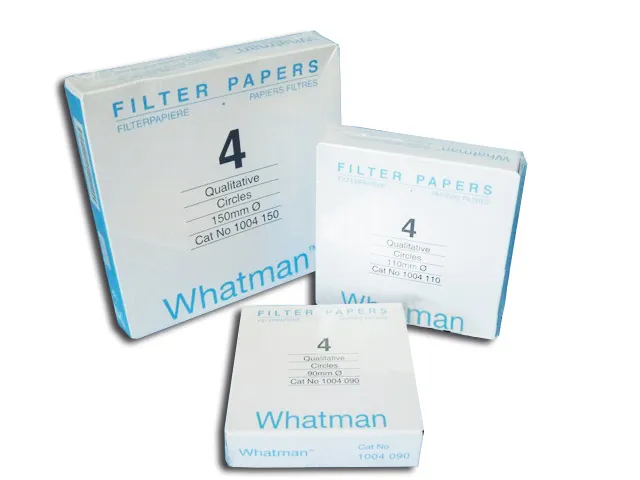 [PA1270-1004150] PAPEL FILTRO #4 DE 15 CM Marca WHATMAN