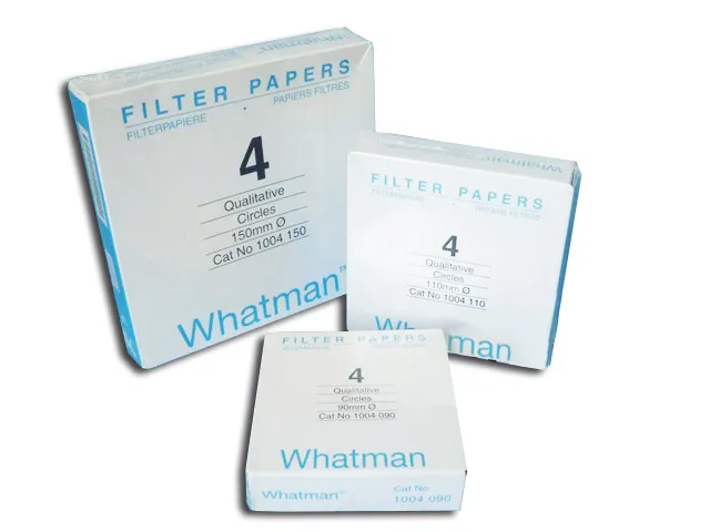 [PA1240-1004090] PAPEL FILTRO #4 DE 9 CM Marca WHATMAN