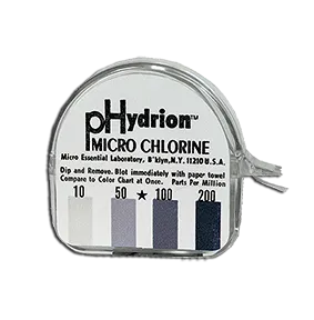 [PA3200] PAPEL PARA PRUEBAS DE CLORO 10-200PPM Marca HYDRION
