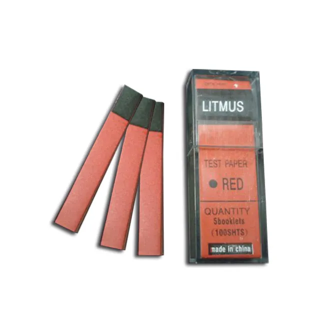 [PA4900] PAPEL TORNASOL ROJO CAJA CON 100 TIRAS Marca LITMUS