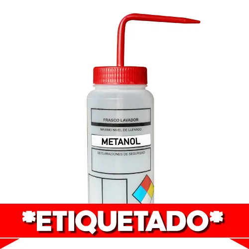 [PI0667] PICETA DE SEGURIDAD PARA METANOL POLIETILENO Marca HUPAC