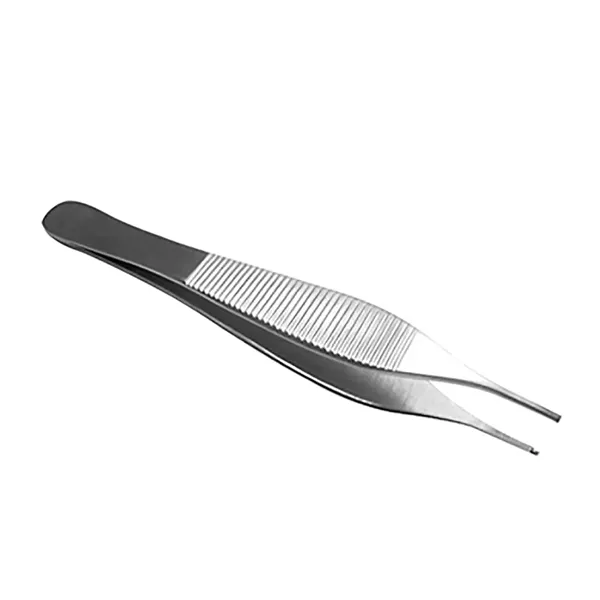 Pinza Adson con diente 12 centimetros Marca HERGOM