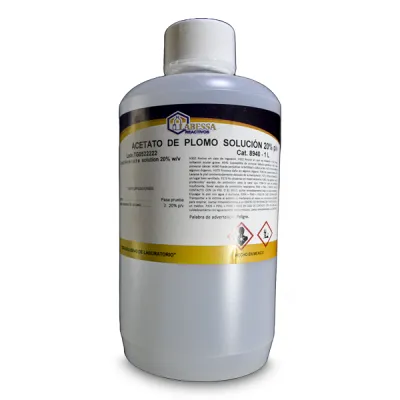 [PL4774D] Plomo acetato soluciÓn porcentual 20% maximo Marca LABESSA