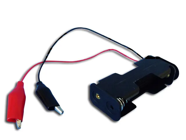 [PO2505] PORTA PILAS CON CAIMAN (4 PILAS) Marca PROAM