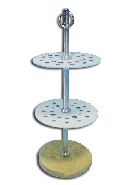 [PO2700-GP080] PORTA PIPETAS CON 2 GUIAS Marca LABESSA