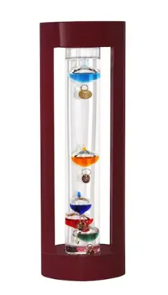 TERMOMETRO DE GALILEO DE 5 ESFERAS Marca LEEX