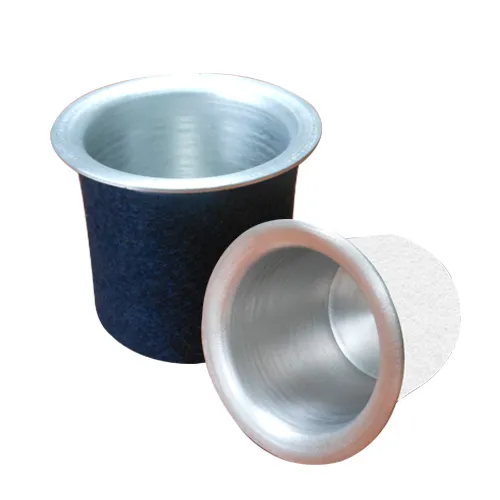 [VA2400] VASO DE METAL AISLADO (PAR) Marca LABESSA